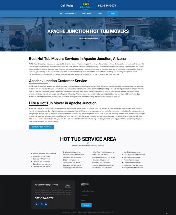 ClearChoice Local SEO content