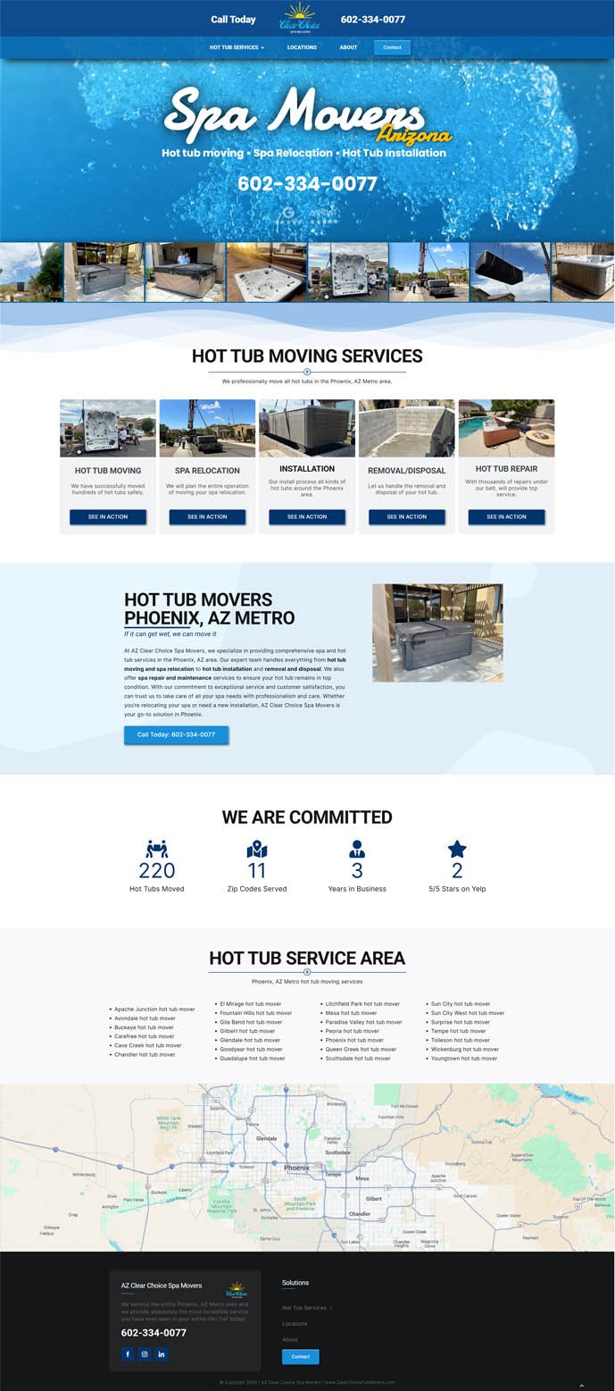clearchoicetubmovers home page